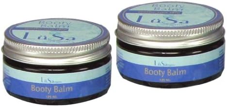 Lusa Organics Baby Booty Balm Diaper Rash Cream, 2 Pack