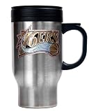 NBA Philadelphia 76ers Stainless Steel Travel Mug - Primary Logo