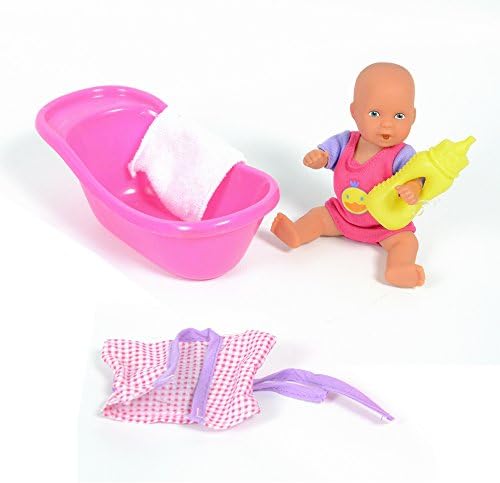 Lil Baby Potty Time Doll Set with Bathtub and Robe