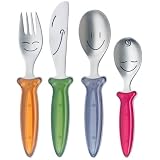 Produkt-Bild: Auerhahn 7600-0106 Smile Kinderbesteck 4-teilig