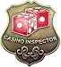 Casino Inspector Collectible Badge