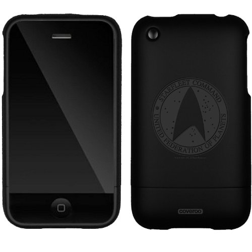  Star Trek Starfleet Command on Premium Coveroo iPhone Case 3G 3GS (Black)