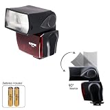 Sunpak DigiFlash 2800 Digital SLR Camera Electronic Flash E-TTL for Canon EOS 7D, 5D, 60D, 50D, Rebel T3, T3i, T2i, T1i, XS Digital SLR Cameras