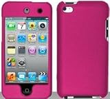 Pink Hard Snap On Case Cover Faceplate Protector for Apple iPod Touch 4 4th Generation + Free Texi Gift Box