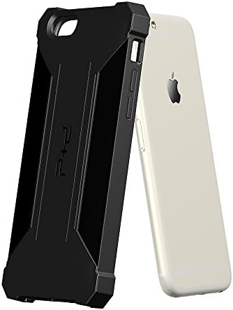 iPhone 6 6s Case, PERFEKT Mozzart Armor Case for iPhone 6 and 6s (4.7-Inch) (Black)