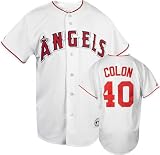 Bartolo Colon Los Angeles Angels of Anaheim Home White MLB Replica Jersey