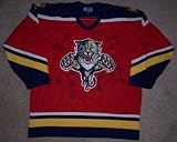 2008 FLORIDA PANTHERS Authentic TEAM SIGNED JERSEY wCOA - Autographed NHL Jerseys