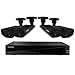 Defender Sentinel Pro 960H 8CH Security DVR with 2TB HDD Including 4 800TVL Surveillance Cameras with 150ft Night Vision,21159