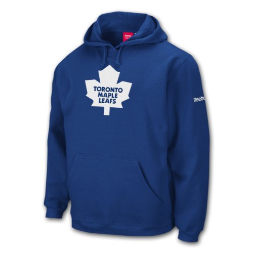 Toronto Maple Leafs Playbook Logo Hoodie (Dark Blue) Size M