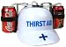 Thirst Aid Hat (White)