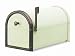 Architectural Mailboxes Coronado Mailbox with Antique Copper Accents, Sand