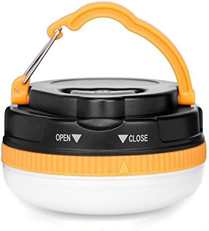 Ultra Bright Portable, Durable and Versatile Mini LED Camping Lantern or Tent Lantern,for Emergencies, Rainstorms, Hurricanes, Camping, Hiking, Outdoor Sports (150 Lumens)