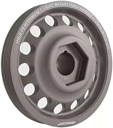 Arospeed Harden Lightened Lightweight Crankshaft Crank Pulley Honda Civic Fb 2012-2015 0.8KG Gunmetal