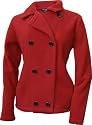 Women's Fleece Boston Pea Coat MADE IN USA