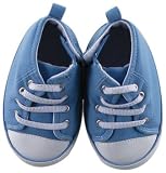 Luvable Friends Hi-Top Shoes for Baby, Blue