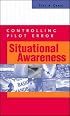 Controlling Pilot Error: Situational Awareness