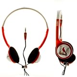 NEMO DIGITAL MLF10116STL MLB Logo Baseball Overhead Headphones St. Louis Cardinals  Style