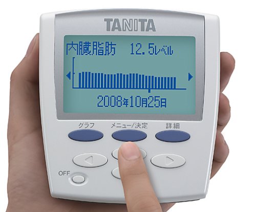 Cover image : TANITA 体組成計 インナースキャン50 【手元で確認・グラフ表示で測定データの推移が分かる】 パールホワイト BC-306-PR