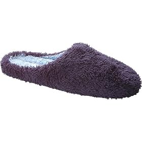 Dearfoams Women's Microfiber Chenelle Terry Clog Slipper