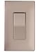 Legrand radiant TM874NICC6 15 Amp Rocker Wall Switch, 4-Way Decorator Light Switches, Nickel (1 Count)