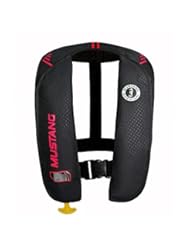 Sports: Mustang Survival Corp M.I.T. 100 Manual Activation PFD, Black/Pink - Mustang Survival Corp.