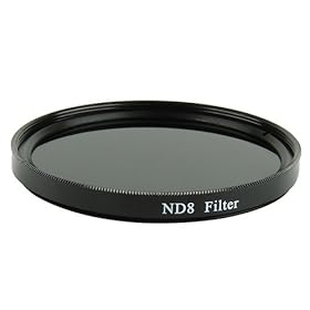 ND8 (Neutral Density) Multicoated Glass Filter (58mm) For Canon EOS 5D Mark II