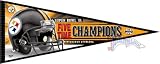 Pittsburgh Steelers Super Bowl XL Champions - 5 Time Super Bowl Champ Pennant