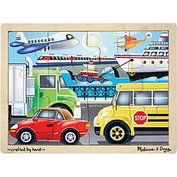 41orrmtyfkL On the Go Wooden Jigsaw