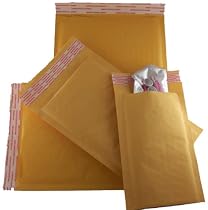 125 Counts Kraft Road Warrior&reg; Mailers Variety Pack - 8 Sizes including #000, #00, #0, #1, #2, #3, #4 and #5 Kraft Bubble Mailers. Please See Product Description for Size Distribution and Mailer Dimensions.
