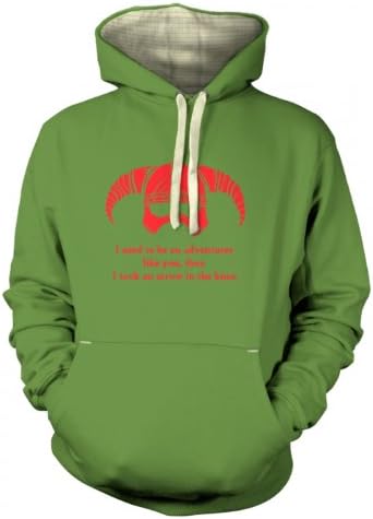 Arrow In The Knee (red Detail) Premium Hoodie X Small Peapod