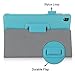 [Corner Protection] Lenovo TAB S8-50 Tablet Case Cover, FYY Premium Soft Folio Leather Case for Lenovo TAB S8-50 Tablet Cyan (With Auto Wake/Sleep Feature)
