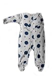 New Jammies Organic Cotton Footsie Romper Baby Blues-Berries, 12 Months