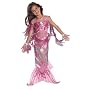 Girls Pink Mermaid Costume
