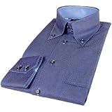 Forzieri Amalfi Blue Cotton Buttondown Shirt at Forzieri