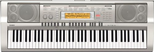 Casio WK-200 76-Key Personal Keyboard with MP3/Audio Connection and 570 Tones