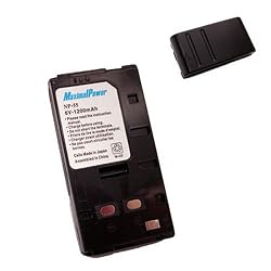 Maximal Power DB SON NP-55 Replacement Battery for Sony Digital Camera Camcorder (Black)