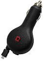 Professional Retractable Car Charger for BlueAnt SUPERTOOTH LIGHT Phone with "One-Touch" button system! (Lifetime Warranty)