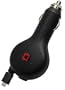 Professional Retractable Car Charger for Nokia 770 Internet Tablet Phone with "One-Touch" button system! (Lifetime Warranty)