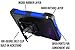 Alcatel One Touch Pop Icon 2 LTE A846L Armor Case, The3Knights[TM] Armor Shock Proof Heavy Duty Stand Cases with Swivel Belt Clip Cover + Stylus + Premium Screen Guard (BLUE)