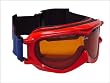 Divine FROST Snow Goggles - Shiny Red Frame/Amber Lens