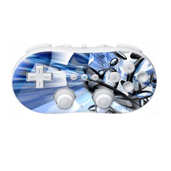 Cobalt Nexus Design Nintendo Wii Classic Controller Protector Skin Decal Sticker
