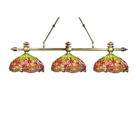Dale Tiffany 3-Light Dragonfly Fixture