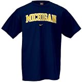 Nike Michigan Wolverines Navy Youth Classic College T-shirt