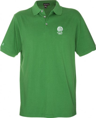 Buy Colorado State Rams Green Classic Pique Stainguard Polo Shirt