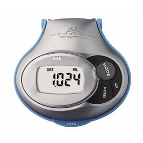 Sportline 345 Step/Distance and Calorie Pedometer