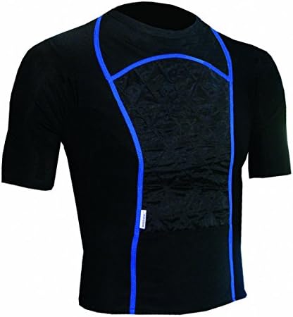KewlShirt Cooling Sports Tee - Step up your Training! - BLACK-XS