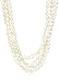 Amazon Essentials 6-7mm White Baroque Freshwater Cultured Pearl Endless Necklace, 100