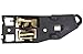 PT Auto Warehouse TO-2219E-FL - Interior Inside Door Handle, Ivory - Front Left Driver Side, Replaces 69206-06020-A0