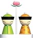 Alessi Mr. &amp; Mrs. Chin Salt and Pepper Set - Green/Yellow