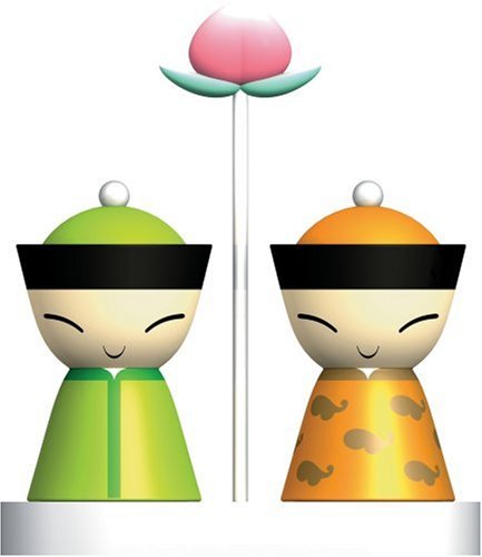 A di Alessi - "Mr.Mrs Chin" Salt Pepper,  Set2 ASG79